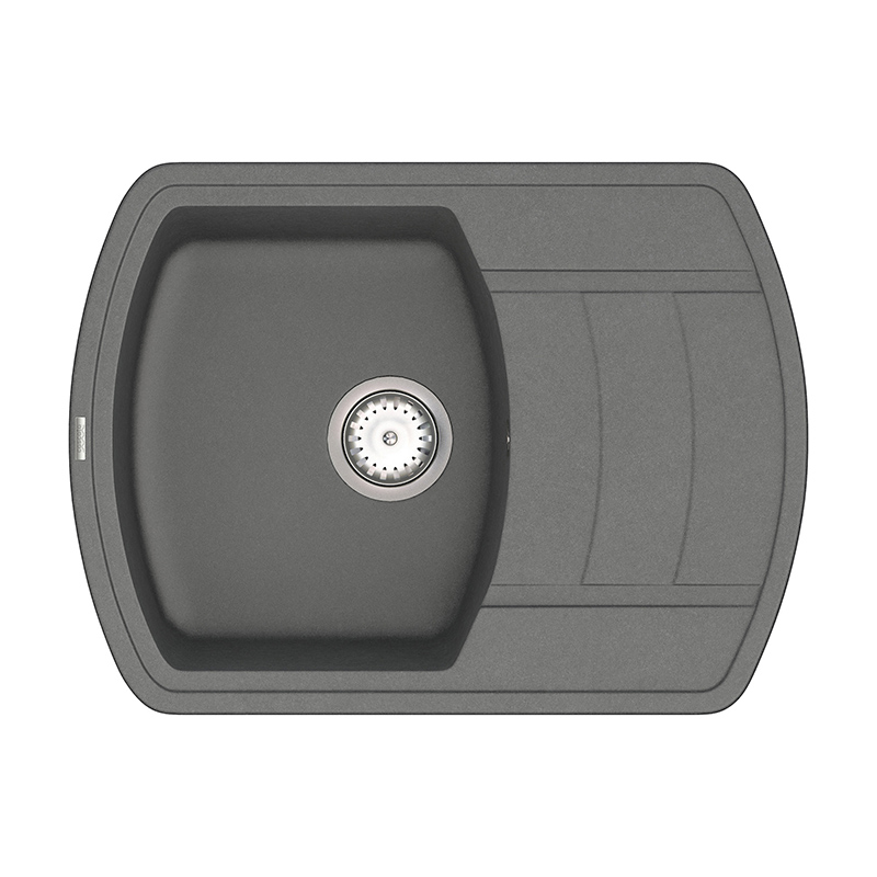 Мойка гранитная Model N 050.67 серый Cascata