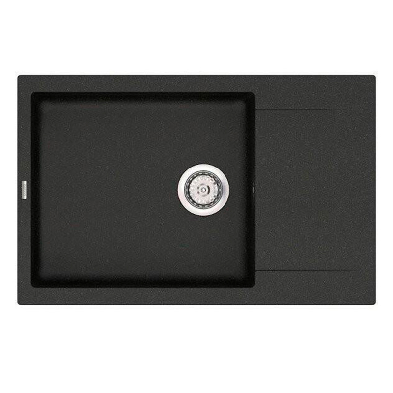 Мойка гранитная Model K 040.78 XL черный Cascata