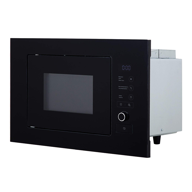 Микроволновка черная INTERLINE MWA 520 SSA BA