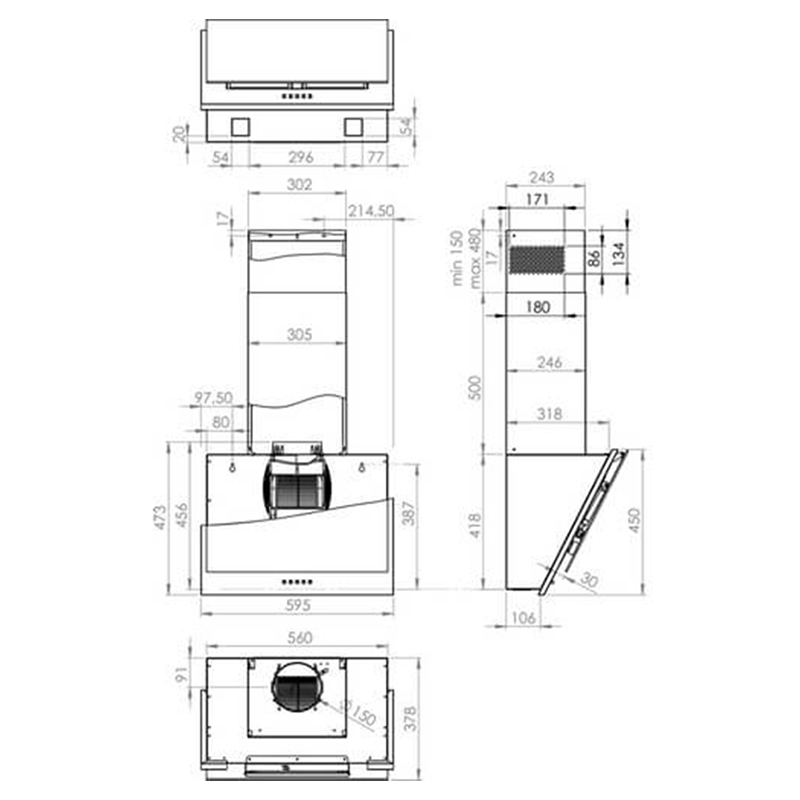 Кухонна вытяжка WHI 6 SYW Gorenje