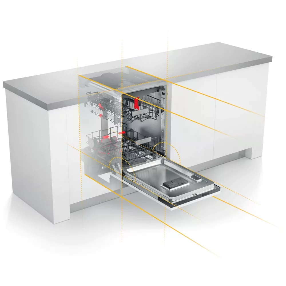 Посудомоечная машина встраиваемая WSIC3M27C Whirlpool