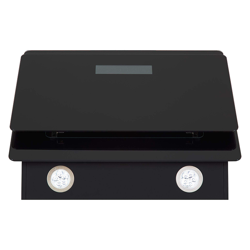 Вытяжка BRAVO BL A/60/GL/K 600мм черная INTERLINE Вытяжка BRAVO BL A/60/GL/K 600мм черная INTERLINE