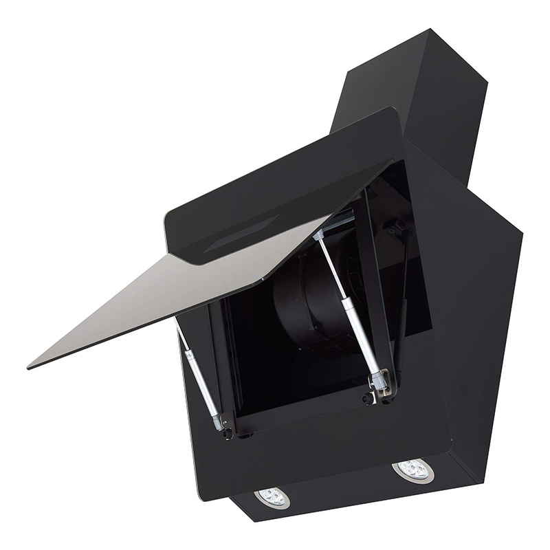 Вытяжка BRAVO BL A/60/GL/K 600мм черная INTERLINE Вытяжка BRAVO BL A/60/GL/K 600мм черная INTERLINE