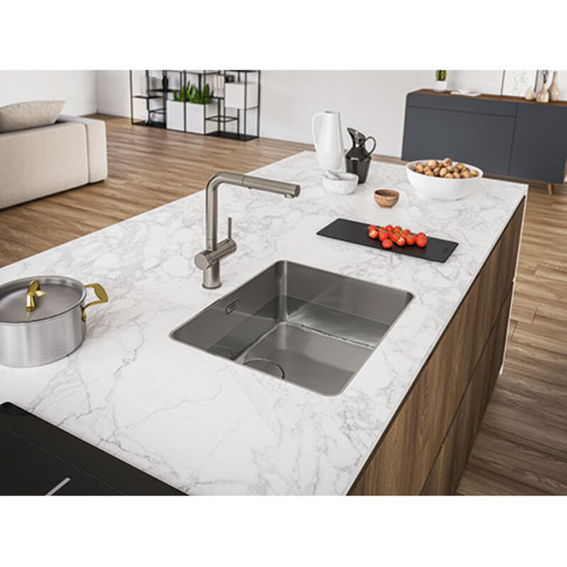 Смеситель Active Twist сталь с выносным шлангом Franke (115.0653.505)