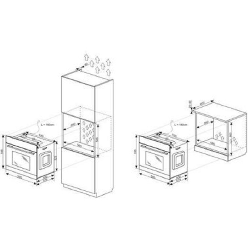 Духовой шкаф BOEW684001 Hansa Духовой шкаф BOEW684001 Hansa