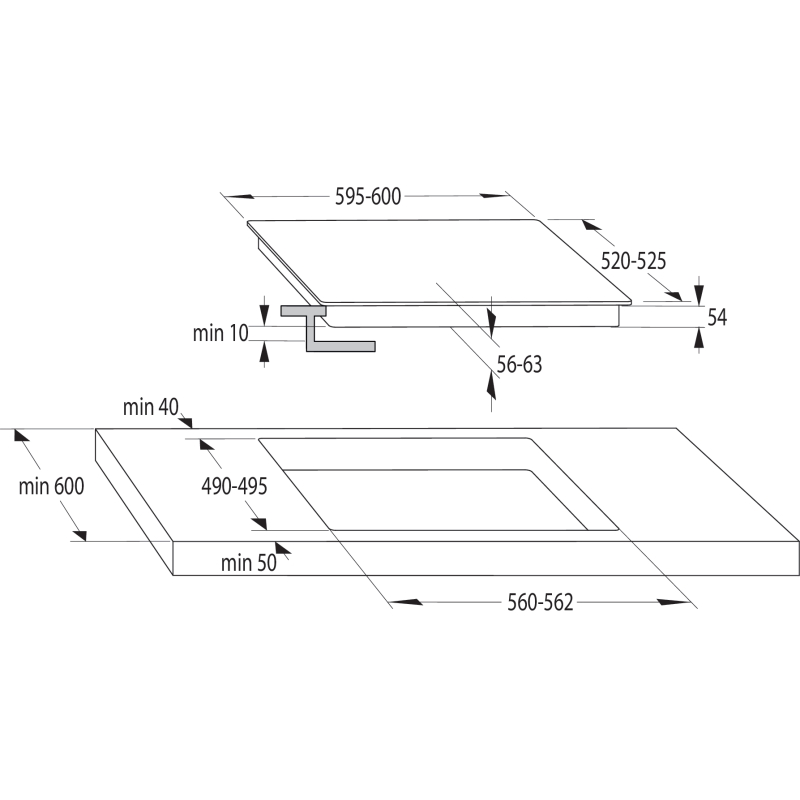 Поверхня iндукційна Gorenje IT 643 SYW7 Поверхня iндукційна Gorenje IT 643 SYW7