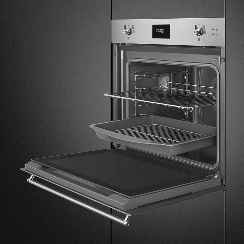 Духовой шкаф с паром SOP6301S2X Smeg