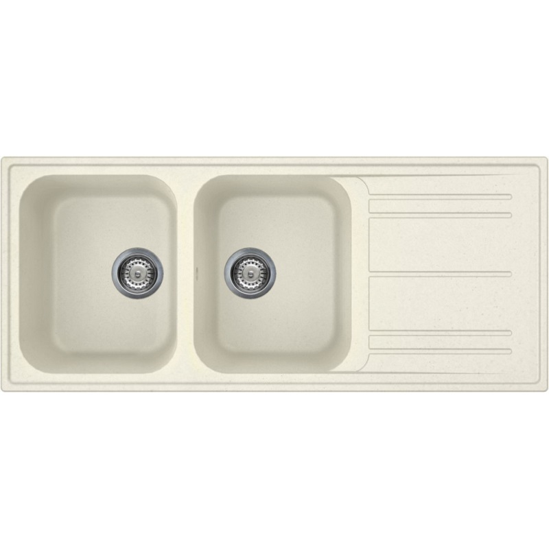 Мойка гранит Rigae кремовый LZ116P Smeg