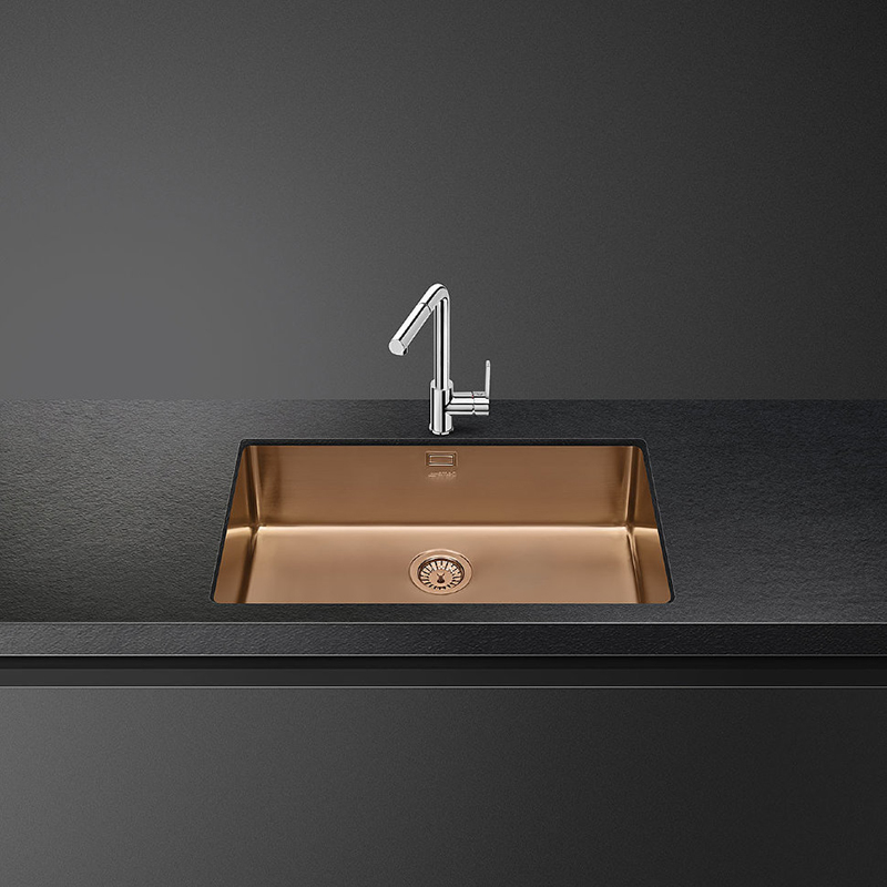 Мийка нерж. PVD (мпс) мідь VSTR71CUX Smeg Мийка нерж. PVD (мпс) мідь VSTR71CUX Smeg