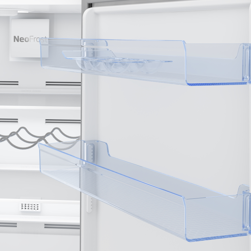 Холодильник із нижньою морозильною камерою 60см RCNA366K30W Beko