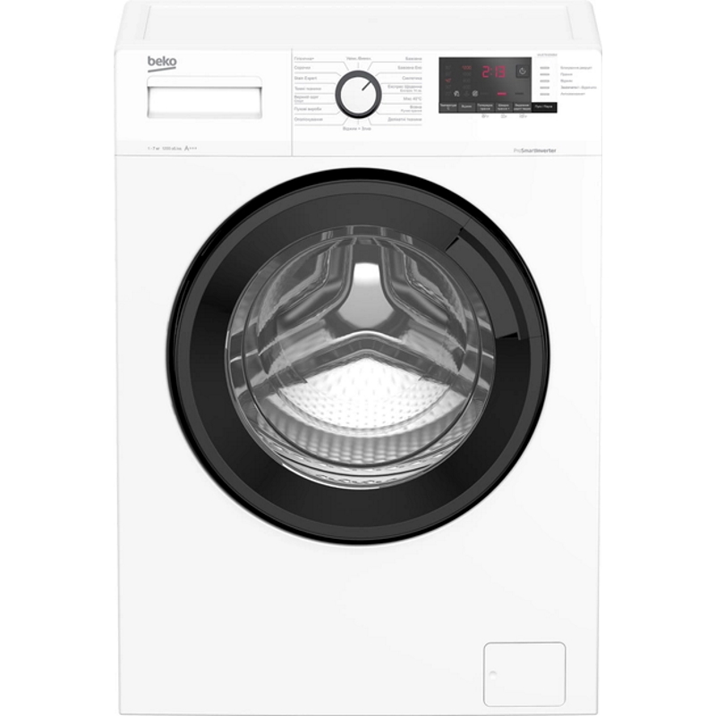 Пральна машина вузька 49см WUE7612IXBW Beko Пральна машина вузька 49см WUE7612IXBW Beko