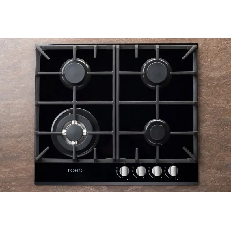 Газовая поверхность черная FHG 1044 VGHT Fabiano