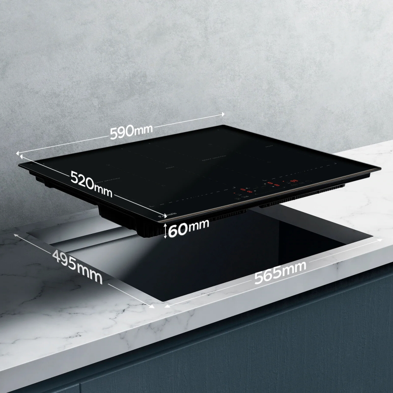 Индукционная поверхность черная FHBI 3201 Lux Fabiano