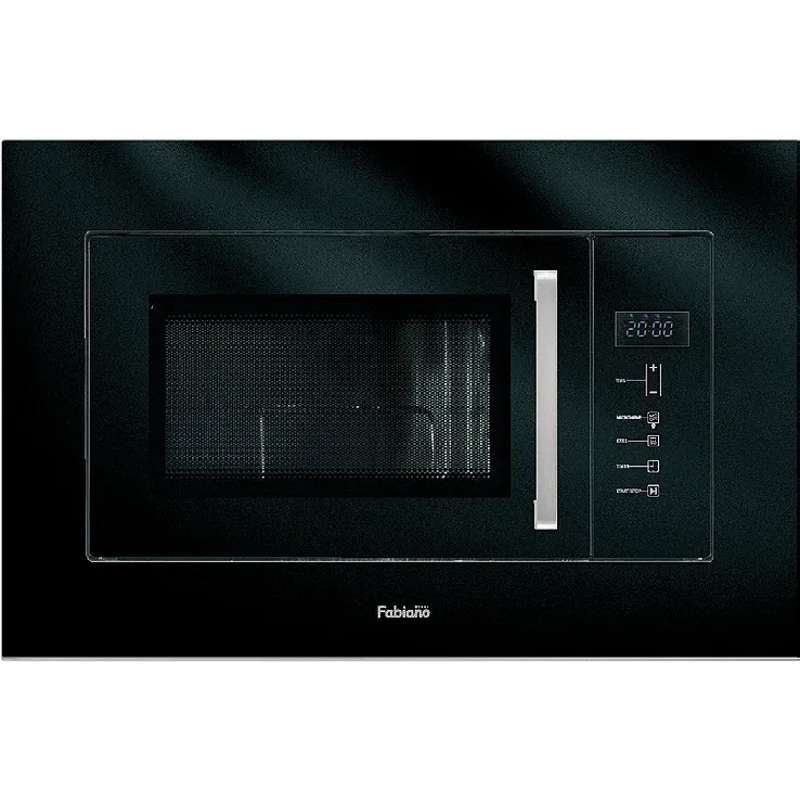 Встраиваемая микроволновая печь черная FBM 2602G Fabiano