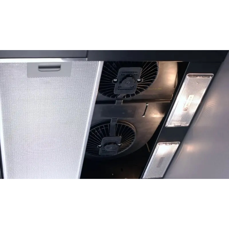 Вытяжка телескопическая белая Slim 60см Lux Glass Fabiano