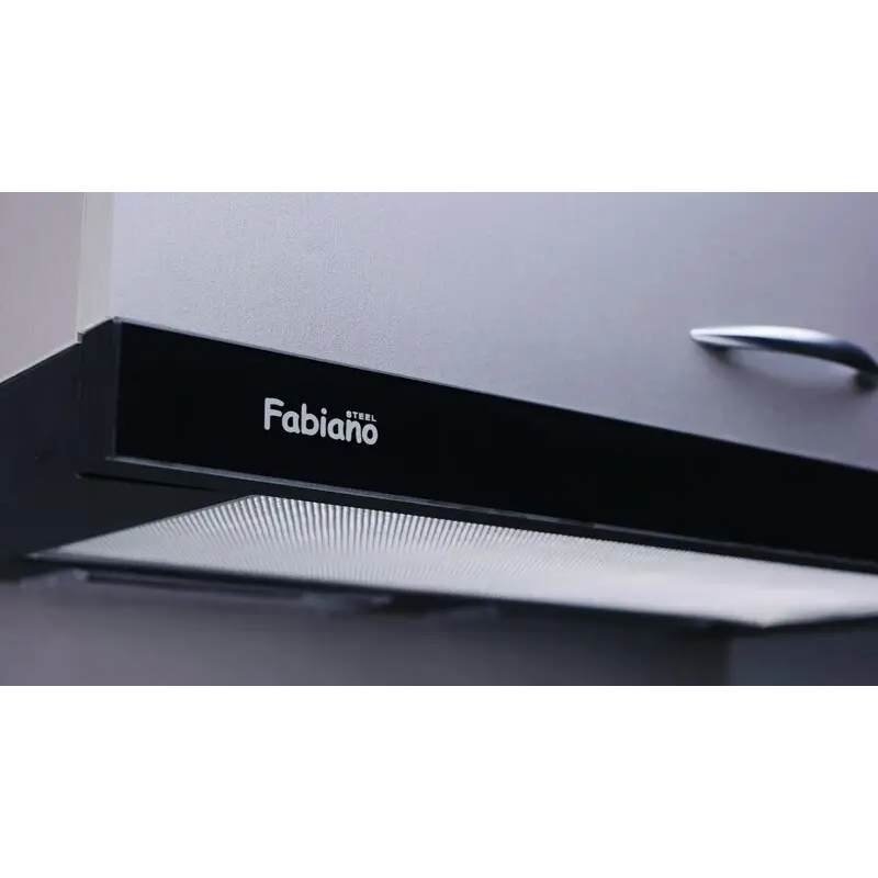 Витяжка телескопічна чорна Slim 60см Lux Fabiano Витяжка телескопічна чорна Slim 60см Lux Fabiano
