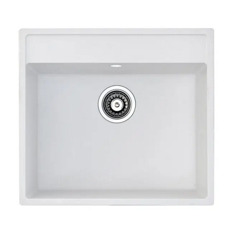 Мойка гранит Quadro 56x51 белый Fabiano