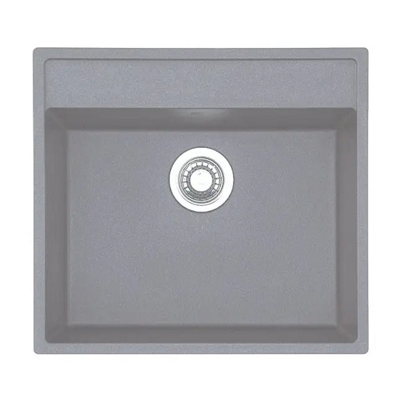 Мийка граніт Quadro 56x51 титаніум Fabiano