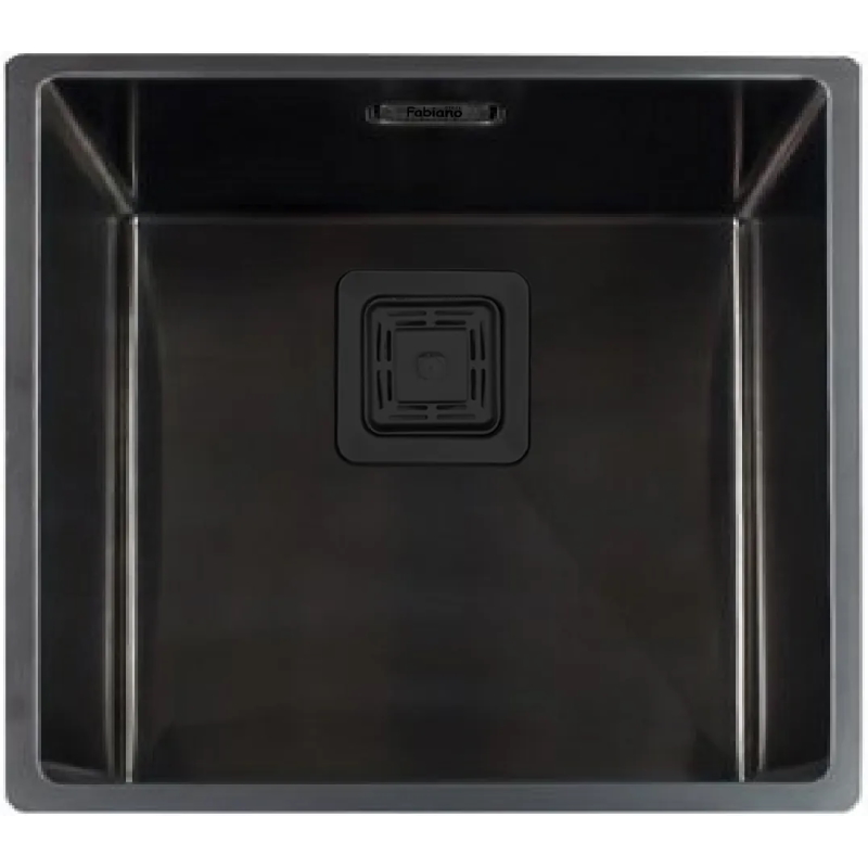 Мойка нерж. Quadro 49 графит (мпс) Fabiano Мойка нерж. Quadro 49 графит (мпс) Fabiano