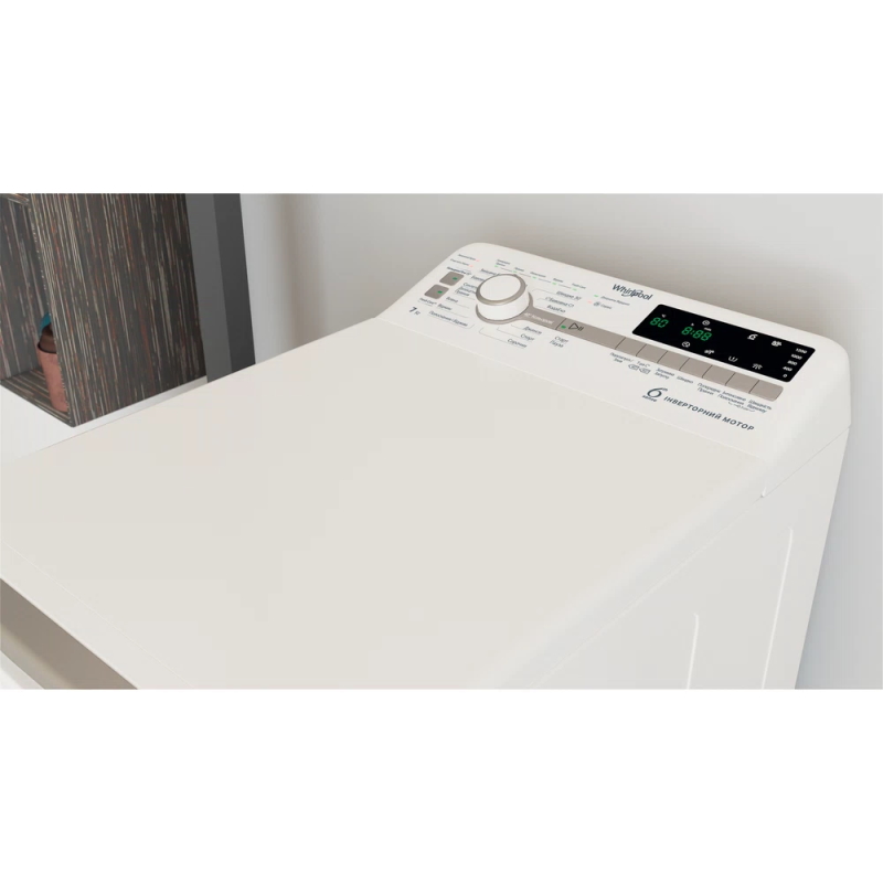 Стиральная машина (вертикальная загрузка) полногабаритная TDLRB 7222BS UA Whirlpool