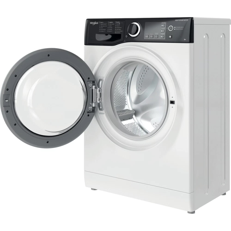 Пральна машина (фронтальна загрузка) вузька WRBSB 6228 B UA Whirlpool
