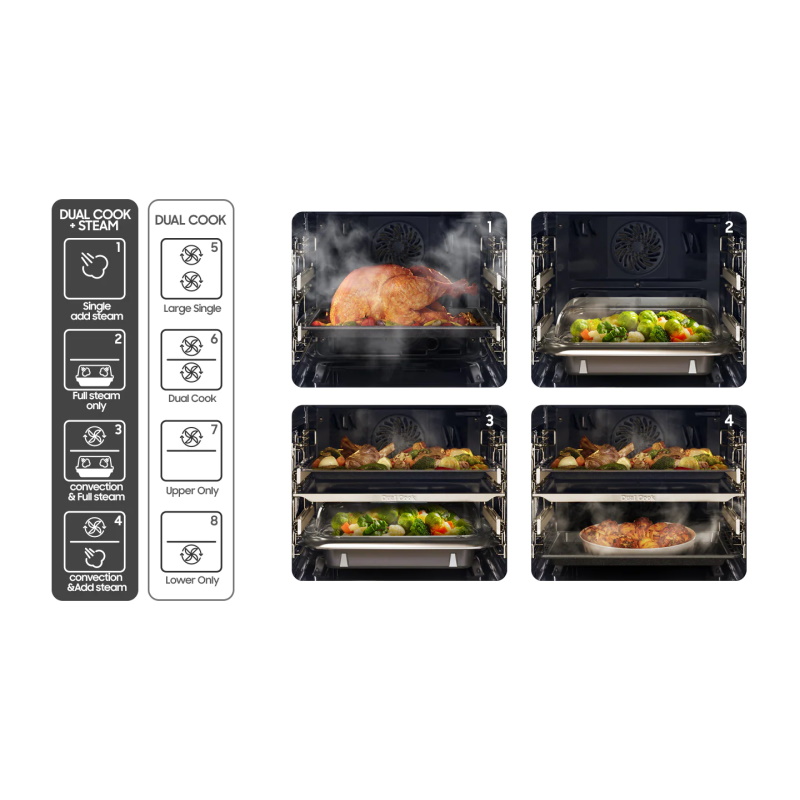 Духовий шкаф NV75T9979CD/WT SAMSUNG