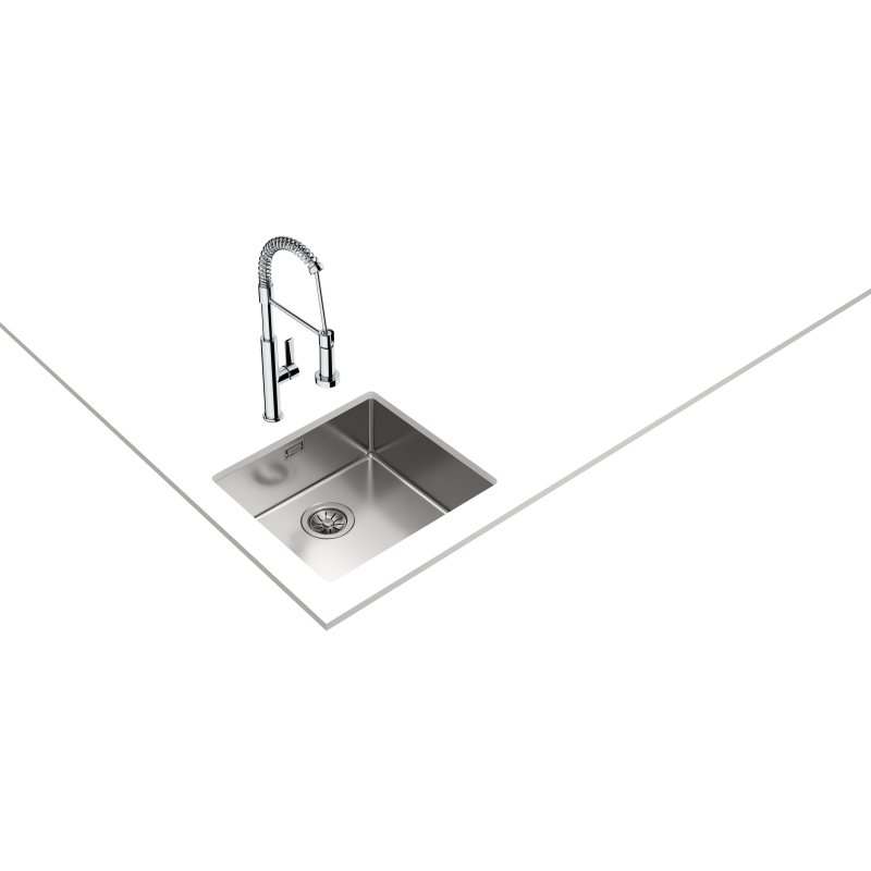 Мойка BE LINEA RS15 45.40 нерж. сталь полированная Teka (115000006) Мойка BE LINEA RS15 45.40 нерж. сталь полированная Teka (115000006)