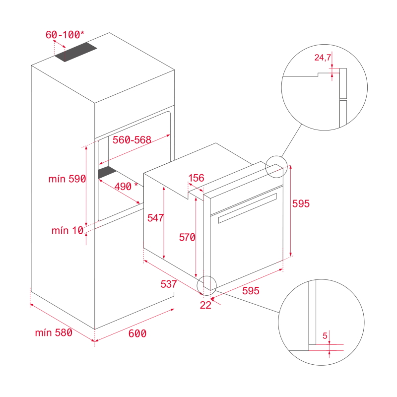 Духовой шкаф HLB 8400 WH Teka (111000004) Духовой шкаф HLB 8400 WH Teka (111000004)