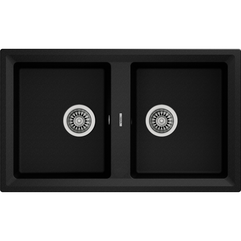 Мойка STONE 90 B-TG 2B Tegranit черный металлик Teka (115260010) Мойка STONE 90 B-TG 2B Tegranit черный металлик Teka (115260010)