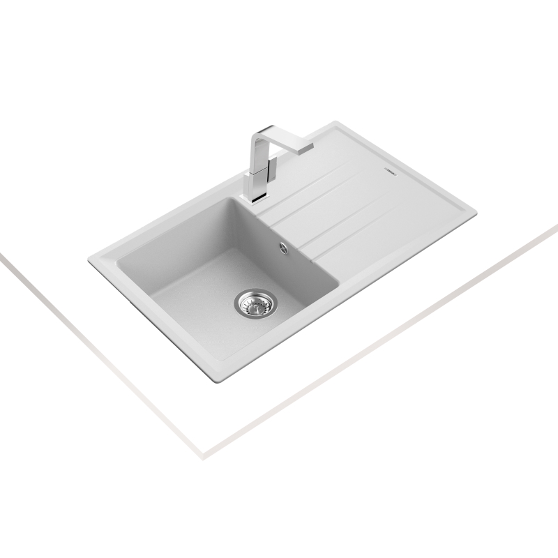 Мойка STONE 50 B-TG 1B 1D Tegranit белый Teka (115330019) Мойка STONE 50 B-TG 1B 1D Tegranit белый Teka (115330019)