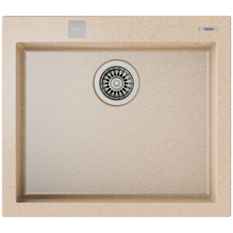 Мийка FORSQUARE 50.40 TG Tegranit світло бежевий Teka (115230007)