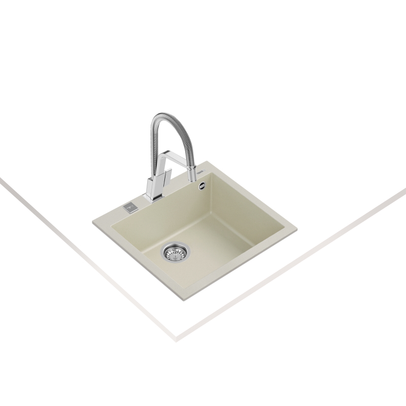 Мойка FORSQUARE 50.40 TG Tegranit крем Teka (115230008) Мойка FORSQUARE 50.40 TG Tegranit крем Teka (115230008)