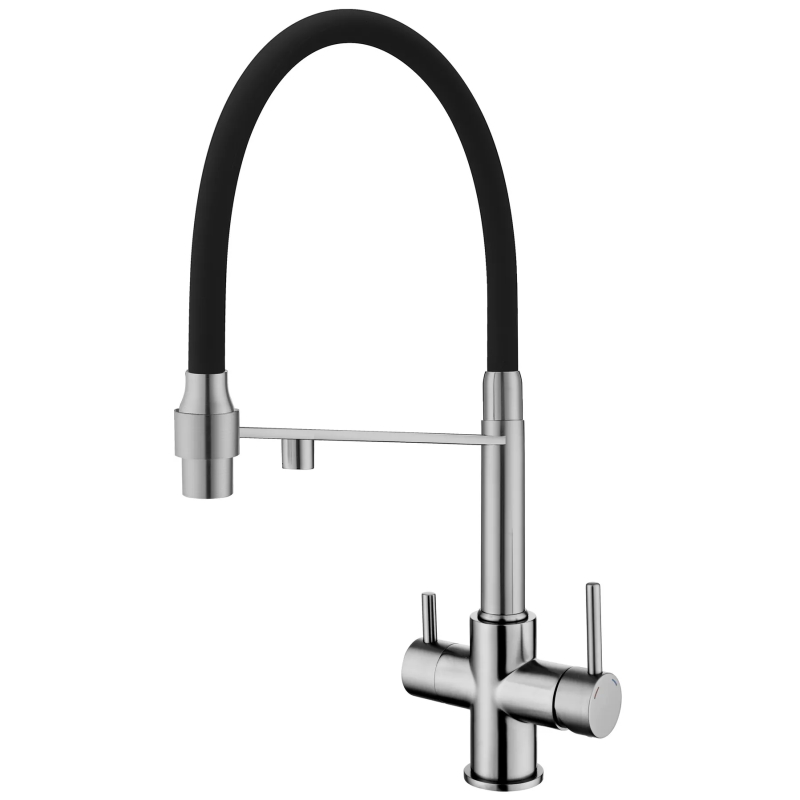 Смеситель Fabiano FKM 31.43 Inox Black Fabiano