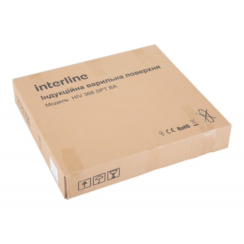 Поверхность индукционная черная HIV 368 SPT BA INTERLINE