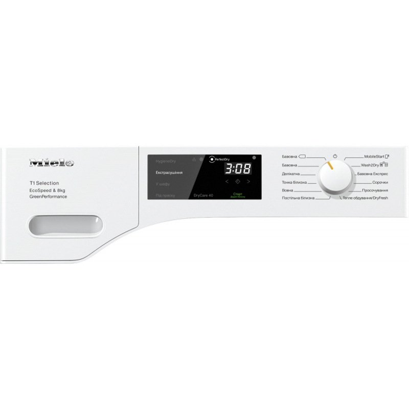 Сушильна машина з тепловим насосом TSF 763 WP Miele
