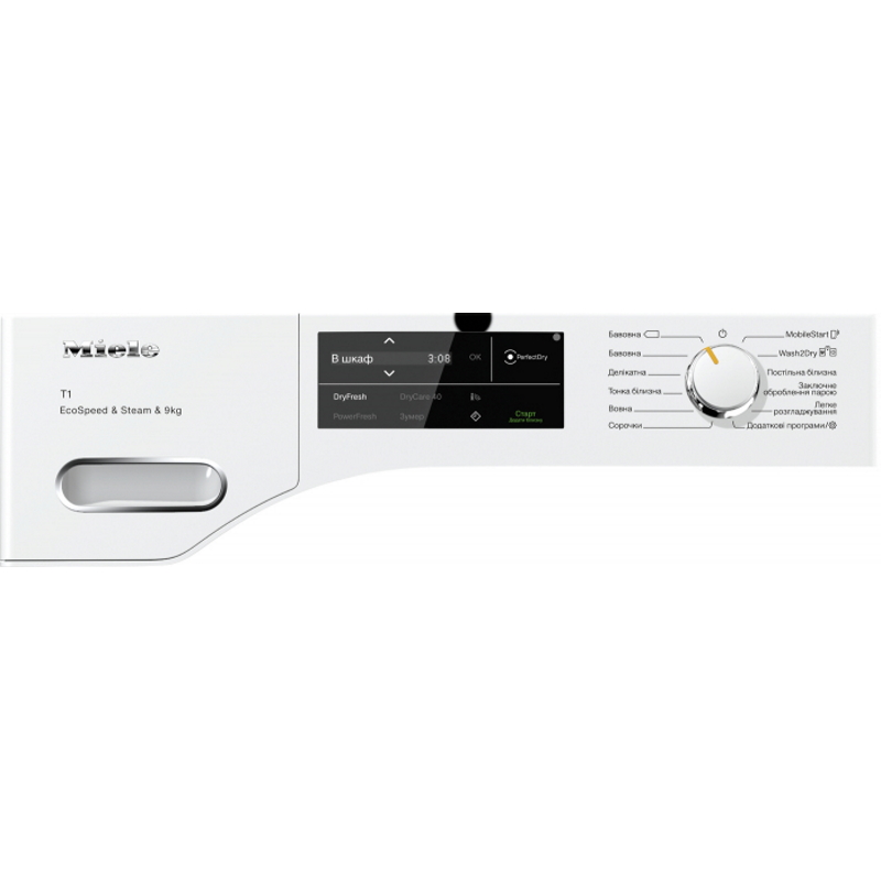 Сушильна машина з тепловим насосом TWL 780 WP Miele Сушильна машина з тепловим насосом TWL 780 WP Miele