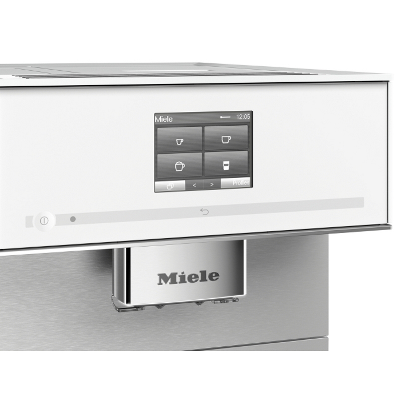 Кавомашина зернова соло CM 7350 BRWS діамантово-білий Miele Кавомашина зернова соло CM 7350 BRWS діамантово-білий Miele