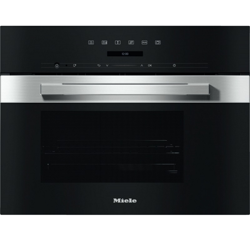 Встраиваемая пароварка, 45 см DG 7240 CLST нержавеющая сталь Miele