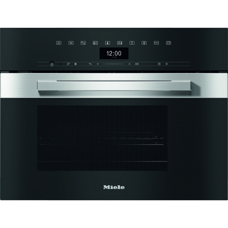 Встраиваемая пароварка, 45 см DG 7440 CLST нержавеющая сталь Miele