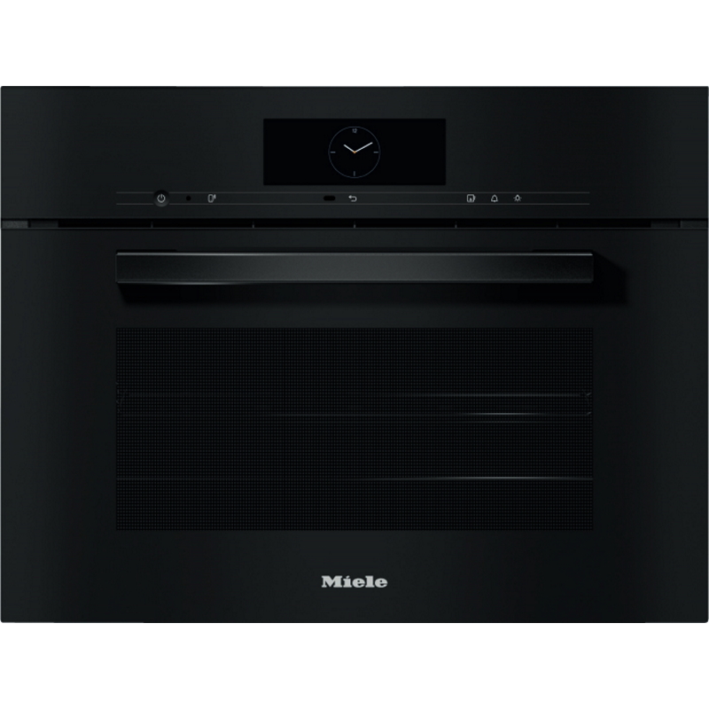 Встраиваемая комби-пароварка, 45 см DGC 7840 OBSW черный обсидиан Miele