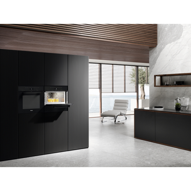 Встраиваемая микроволновка M 7244 TC OBSW черный обсидиан Miele Встраиваемая микроволновка M 7244 TC OBSW черный обсидиан Miele