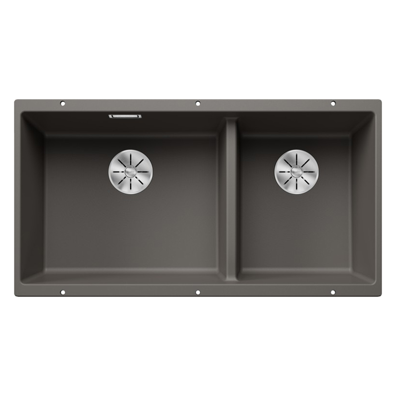 Мойка SUBLINE 480/320-U SILGRANIT (мпс.) вулканический серый BLANCO (527351) Мойка SUBLINE 480/320-U SILGRANIT (мпс.) вулканический серый BLANCO (527351)