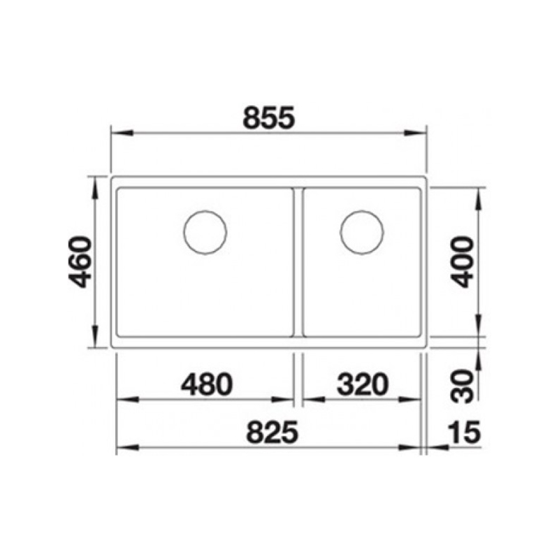 Мойка SUBLINE 480/320-U SILGRANIT (мпс.) серый беж BLANCO (523591) Мойка SUBLINE 480/320-U SILGRANIT (мпс.) серый беж BLANCO (523591)