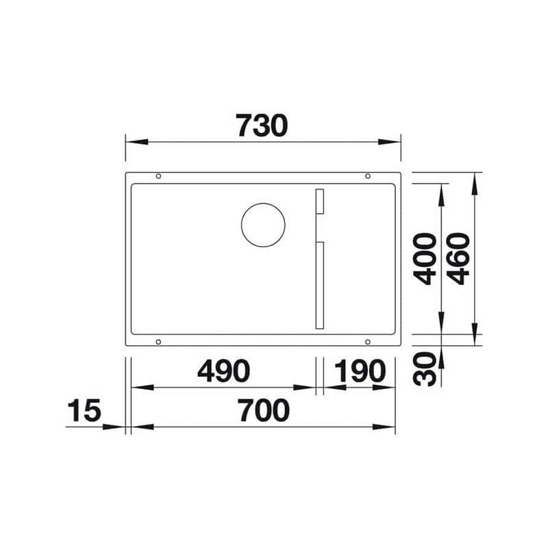 Мойка SUBLINE 700-U Level SILGRANIT (мпс.) серый беж BLANCO (523545) Мойка SUBLINE 700-U Level SILGRANIT (мпс.) серый беж BLANCO (523545)