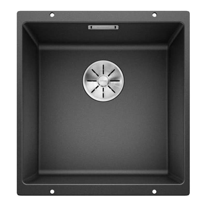 Мийка SUBLINE 400-U SILGRANIT (мпс.) антрацит BLANCO (523422)