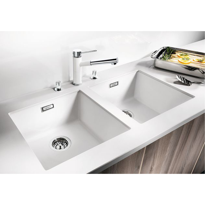 Мойка SUBLINE 400-U SILGRANIT (мпс.) нежный белый BLANCO (527166) Мойка SUBLINE 400-U SILGRANIT (мпс.) нежный белый BLANCO (527166)