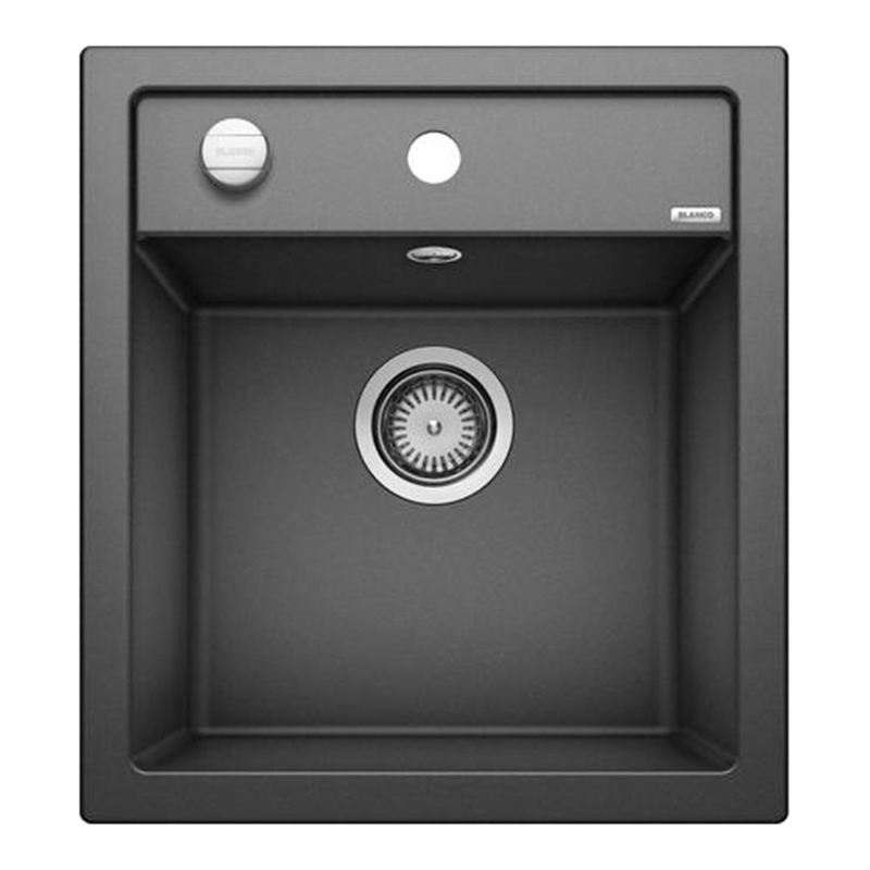 Мийка DALAGO 45 SILGRANIT (мпс./врізна) антрацит BLANCO (517156) Мийка DALAGO 45 SILGRANIT (мпс./врізна) антрацит BLANCO (517156)