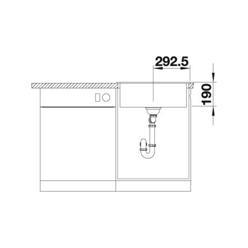 Мойка LEGRA 6 SILGRANIT антрацит BLANCO (523332)