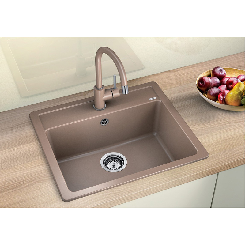 Мойка LEGRA 6 SILGRANIT кофе BLANCO (523337)