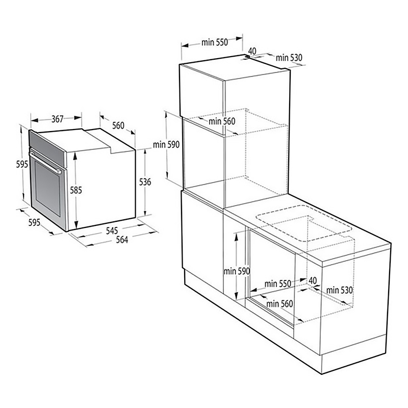 Духовой шкаф BPS6737E07B Gorenje Духовой шкаф BPS6737E07B Gorenje